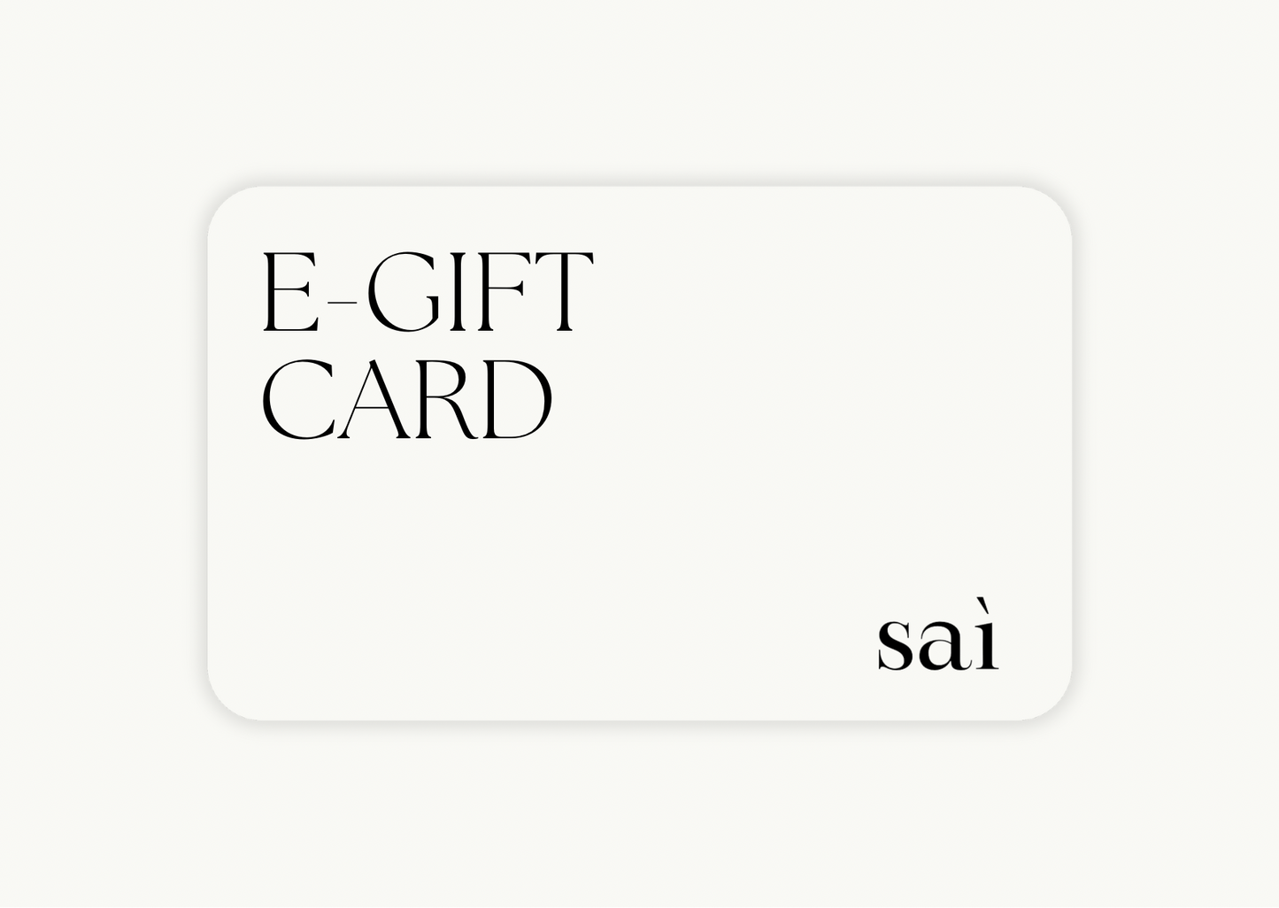 E-Gift Card
