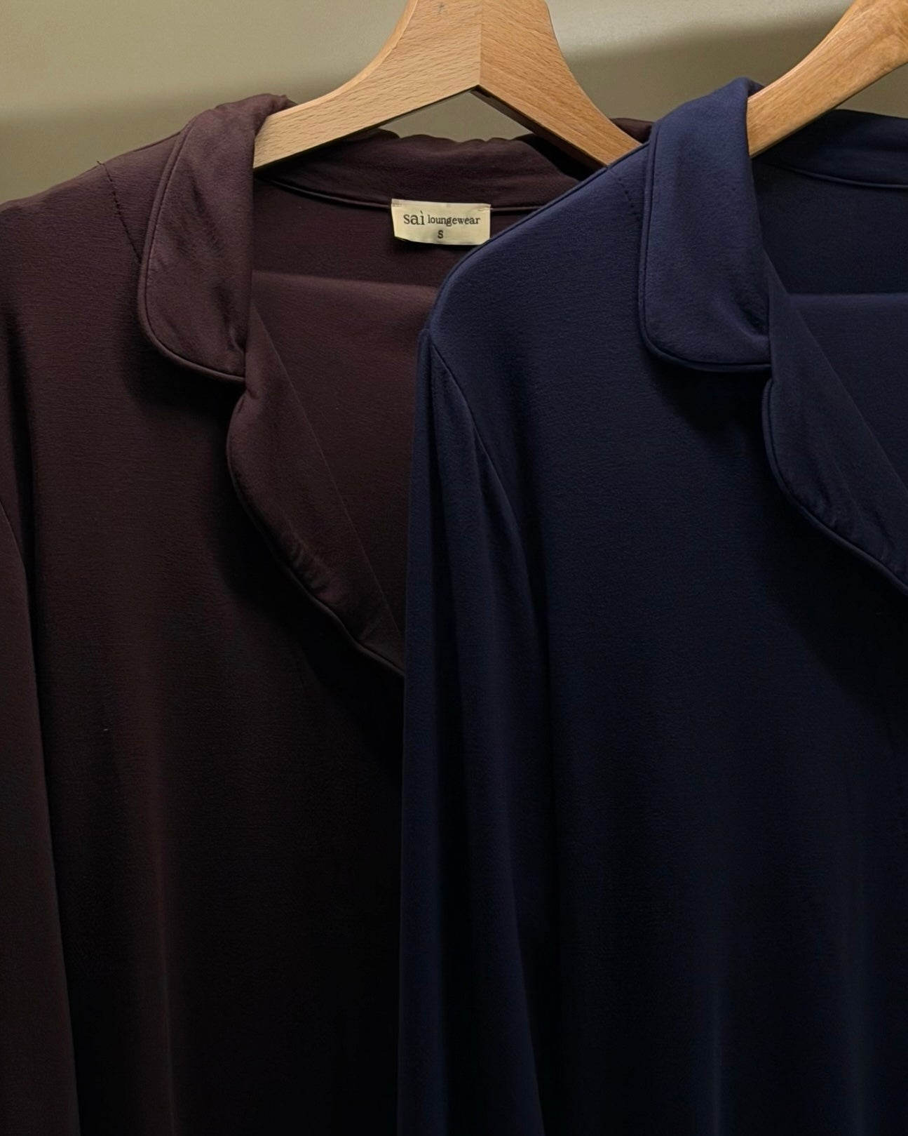 Cocoa Brown Long Sleeves Pajama